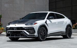 Lamborghini Urus Bianco Icarus on Vossen Wheels (S17-01) 2019 года